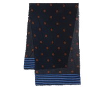 Schal mit Polka Dots