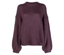 Pullover mit tiefen Schultern
