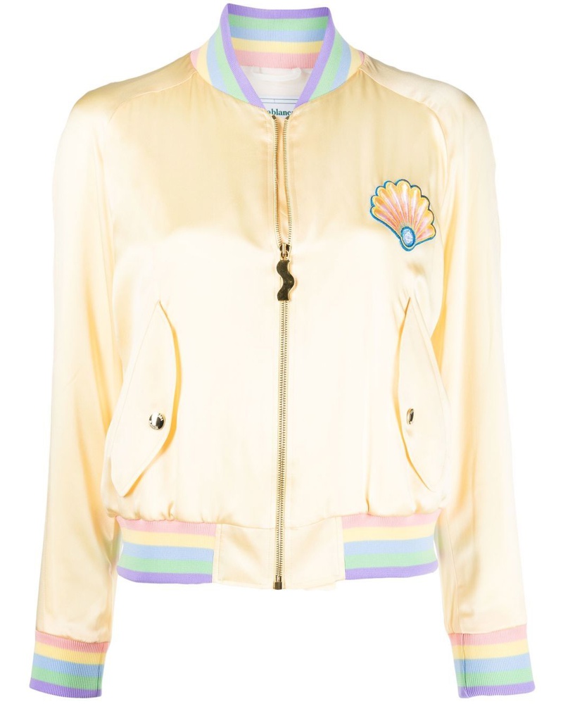 Casablanca Paris Damen Bomberjacke mit Stickerei Casablanca Paris Damen Bomberjacke mit Stickerei