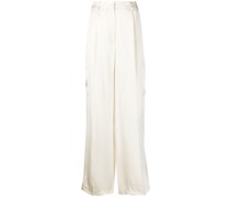 Cargohose aus Satin