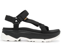 Plateau-Sandalen mit Klettverschluss