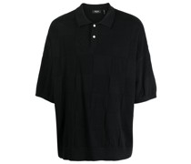 Poloshirt mit Schachbrettmuster
