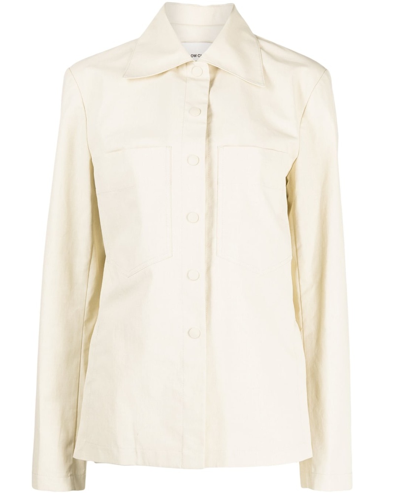 LOW CLASSIC Damen Jacke mit klassischem Kragen