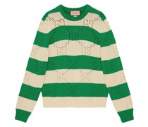Gestreifter Pullover