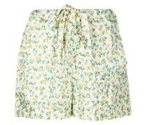 Shorts mit Blumen-Print