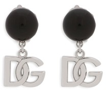 Hängeohrringe mit DG-Logo