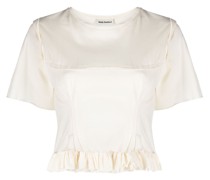 T-Shirt mit Rüschen