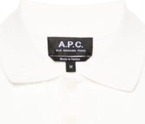 A.P.C. Poloshirt mit Logo-Stickerei