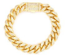 Cuban Armband mit Schmucksteinen