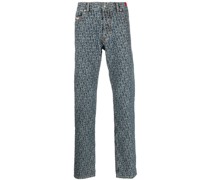 1995 Jeans mit Logo-Print