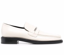 Loafer mit eckiger Kappe