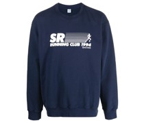 Sweatshirt mit "SR Running Club"-Print