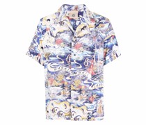 Hemd mit grafischem Print