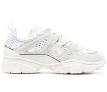 Sneakers mit Kontrasteinsätzen