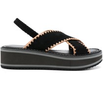 Freedom 45mm wedge sandals