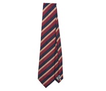 Gestreifte Krawatte aus Maulbeerseide