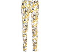 Gerade Jogginghose mit Logo-Print
