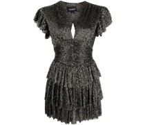 Minikleid mit V-Ausschnitt