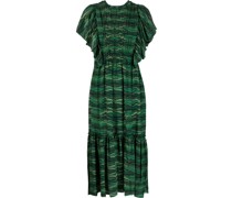 Midikleid mit weiten Ärmeln