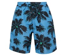 Palmera-print swim shorts