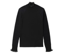Gerippter Pullover