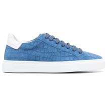Sneakers mit Kroko-Effekt
