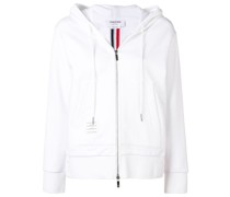 Kapuzenjacke mit Logo-Streifen