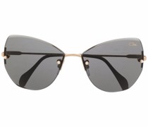 Rahmenlose Cat-Eye-Sonnenbrille