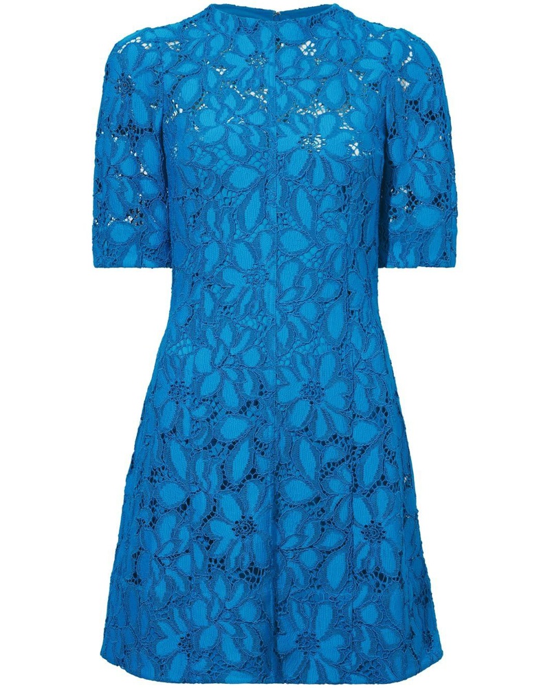 Proenza Schouler Damen Minikleid mit floraler Spitze