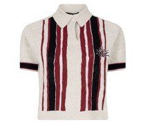 Gestreiftes Agave Poloshirt