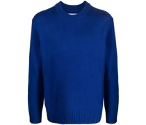 Gerippter Strickpullover