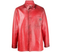 Hemdjacke mit Logo-Schild