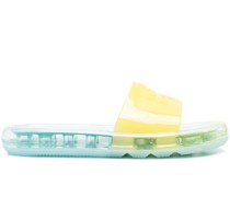 Pantoletten mit transparentem Design