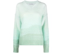 gradient knit sweater