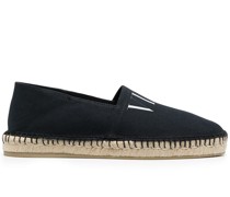 Espadrilles mit VLTN-Print