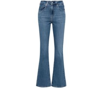 725 High-Rise-Jeans mit Bootcut-Schnitt