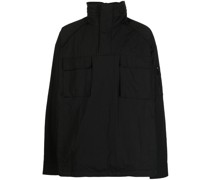 Kapuzenjacke mit Klappentaschen