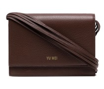 Clutch mit Logo-Prägung