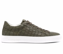 Sneakers mit Kroko-Optik