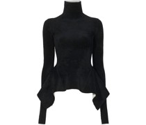 velvet knit top