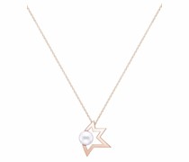 18kt Comet Plus Rotgoldhalskette