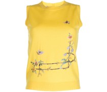 Renascent Collection Top mit Blumen