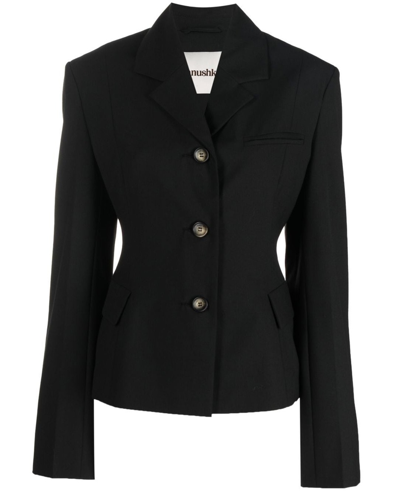 Nanushka Damen Einreihiger Blazer