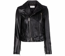 Bikerjacke mit Nieten