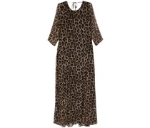 Fanic Kleid mit Leoparden-Print