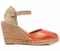Wedge-Sandalen mit Espadrillesohle