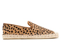 Espadrilles mit Animal-Print