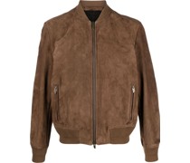 Bomberjacke aus Wildleder