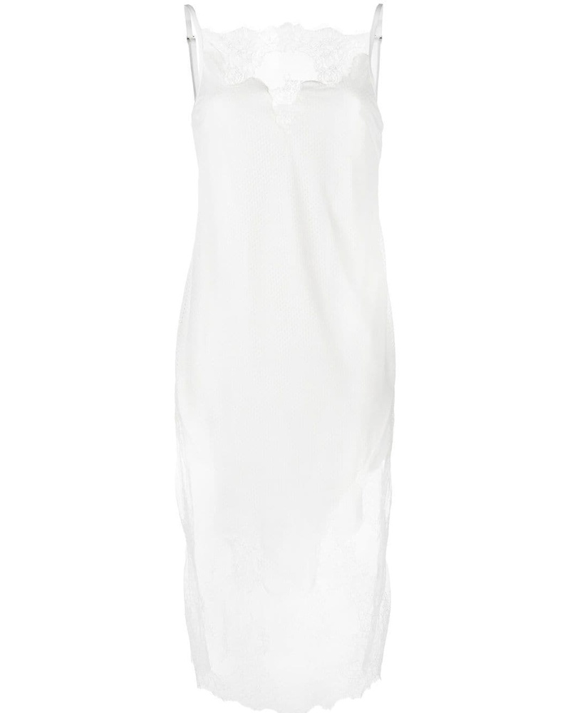 Dion Lee Damen Camisole-Kleid mit Chantilly-Spitze