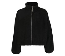 Jacke mit Logo-Stickerei